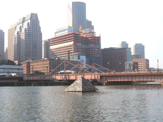 Pyramis Redux in Fort Point Channel Boston