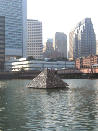 Pyramis Redux in Fort Point Channel Boston