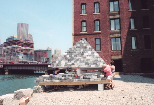 Upper section united with base