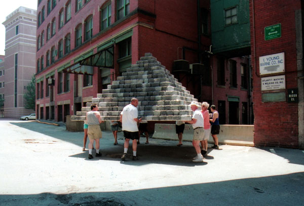 Carrying the upper section
